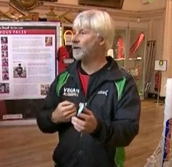 Member appears on BBC local news in club kit