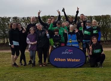 Alton water parkun meetup (with eat plants not pigs cycling club)
